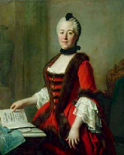 Marie Antoinette de Bavire - par Pietro Antonio Rotari